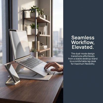 Collapsible Laptop Stand with Magnetic Features