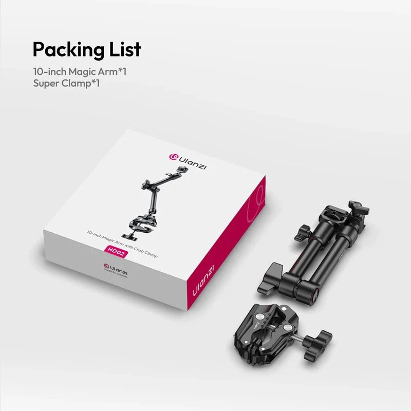 HD02 Adjustable Arm Kit for Cameras and Accessories