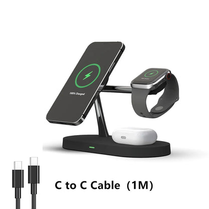 3-in-1 Magnetic Wireless Charger Station for Devices