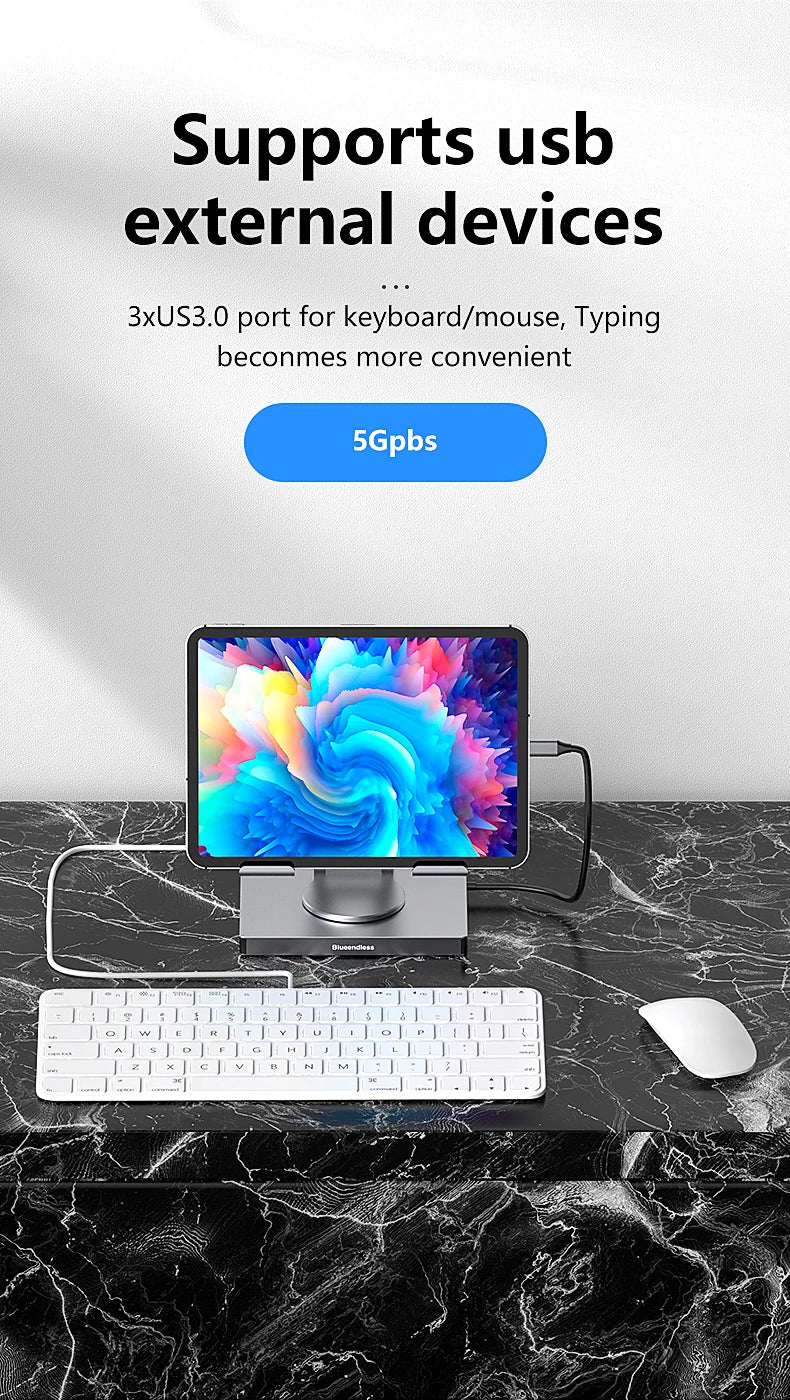 9-in-1 Multiport Docking Station