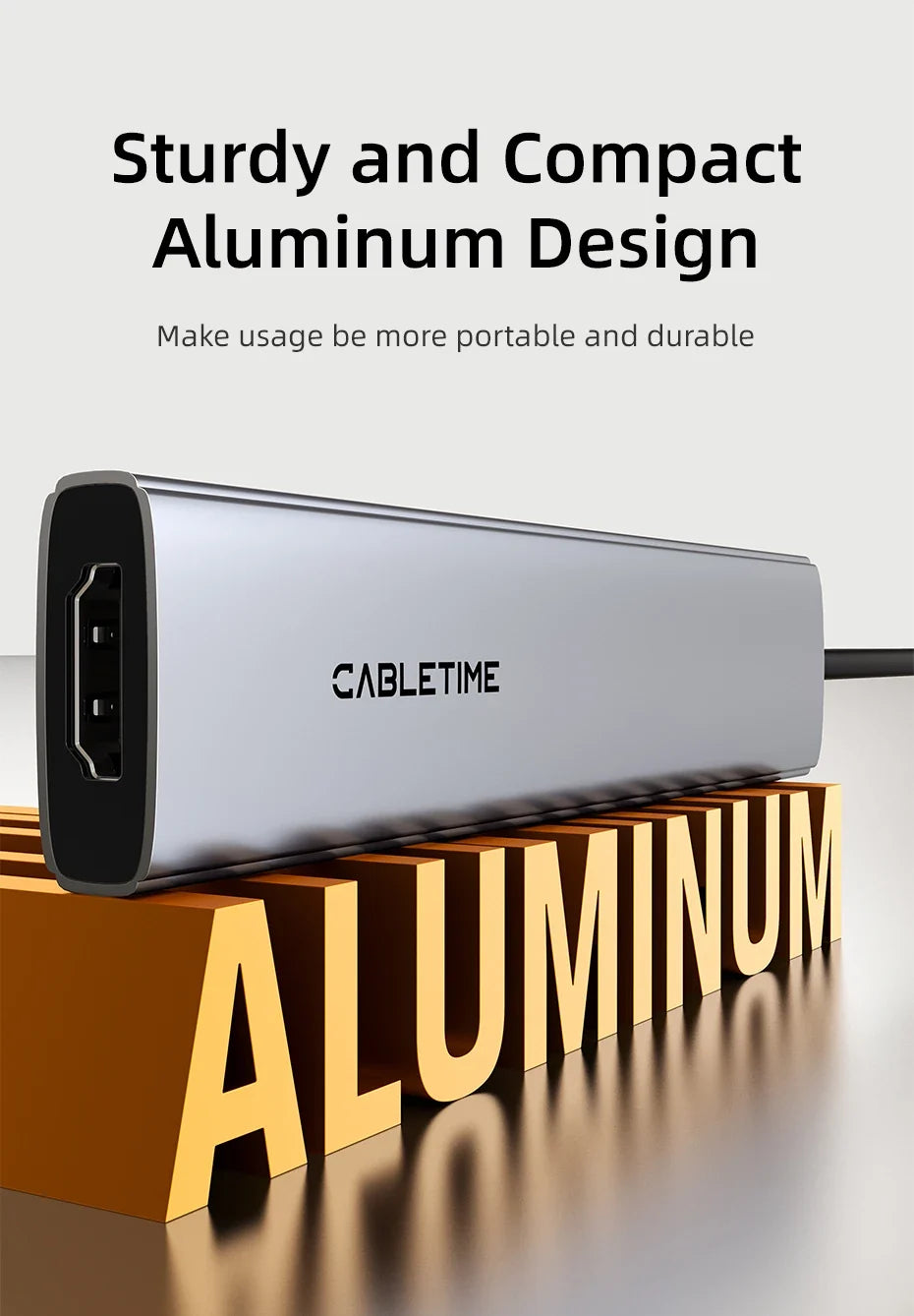 7-Port USB-C Hub with Multi-Function Connectivity