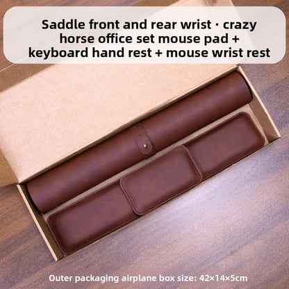 Waterproof PU Desk Mat Set for Stylish Office Spaces