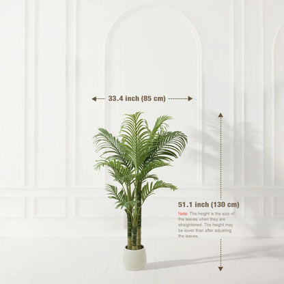 Decorative Areca Palm Plant - Faux Indoor Tree