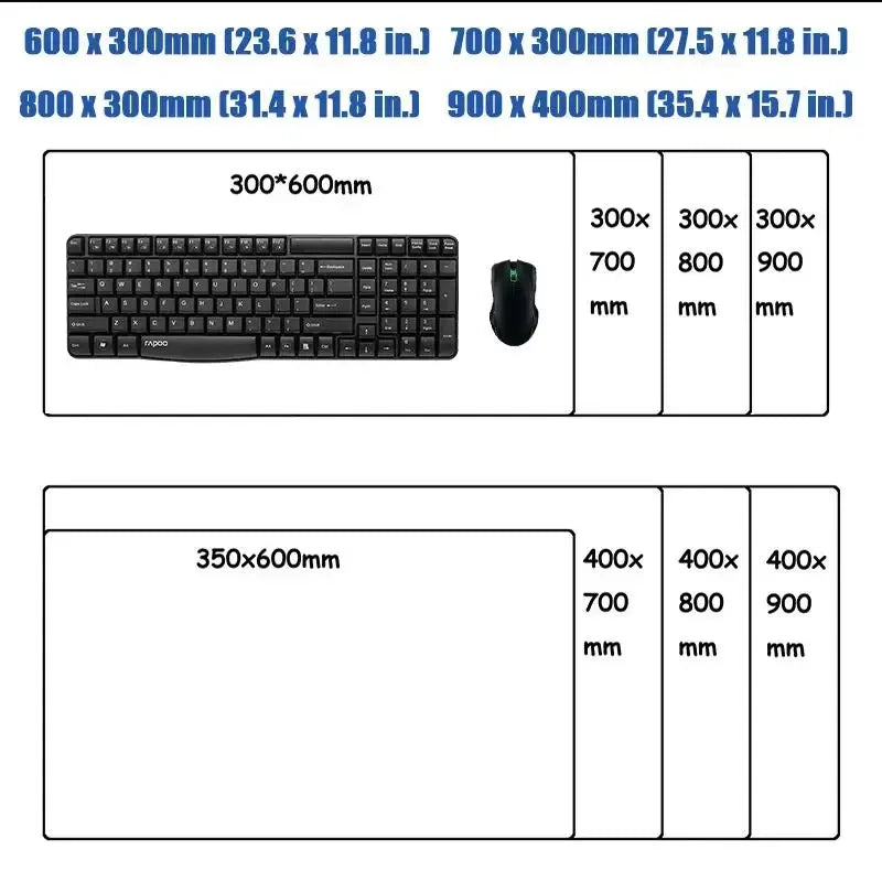 Gaming Mouse Pad - Extra Large, Waterproof & Durable Tarpaulin