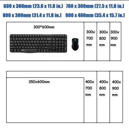 Gaming Mouse Pad - Extra Large, Waterproof & Durable Tarpaulin