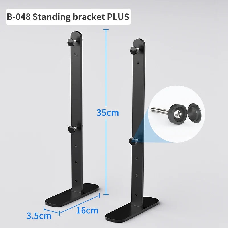 Desktop Organizer with Pegboard Design - Simple Setup, No Drilling Required
