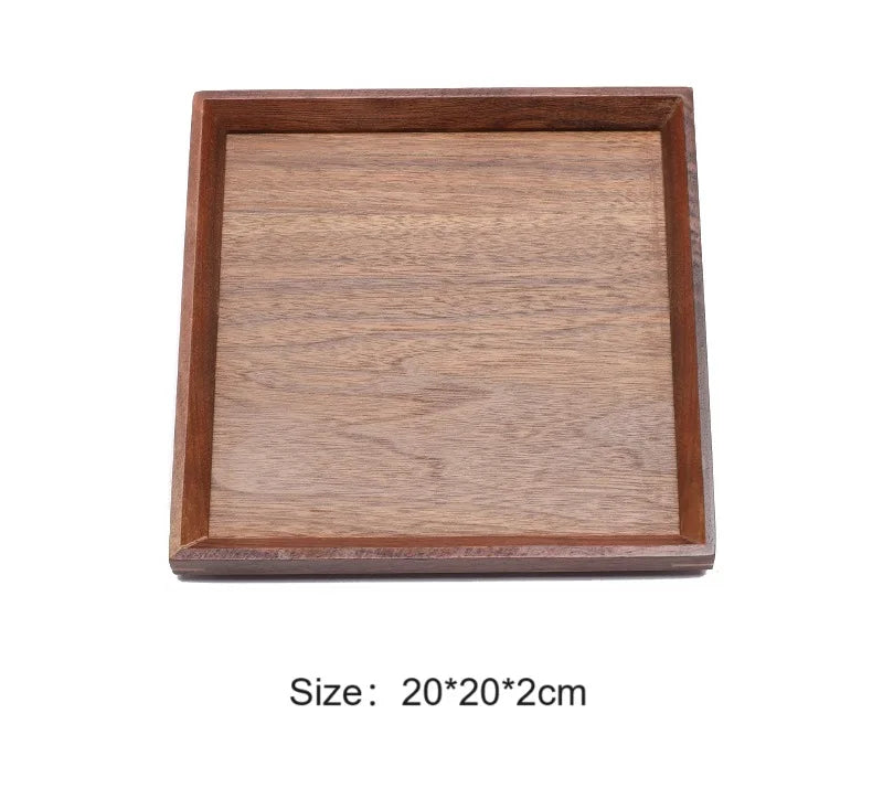 Hexagonal Fruit Dish in Black Walnut Finish