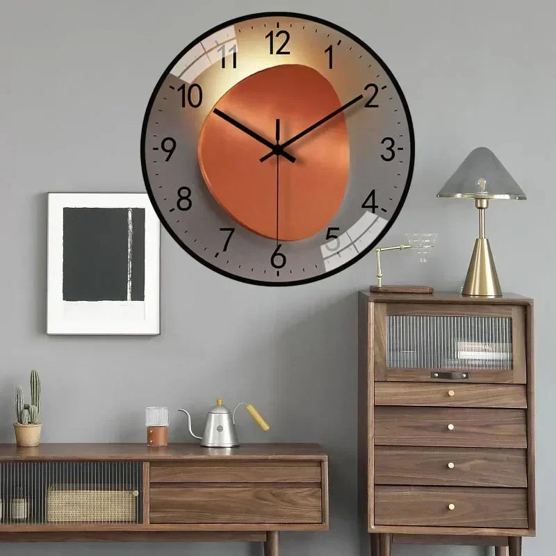 Sophisticated Silent Wall Clock for Modern Interiors