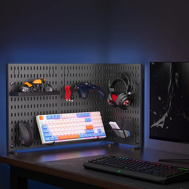 Vertical Pegboard Organizer for Desk Use
