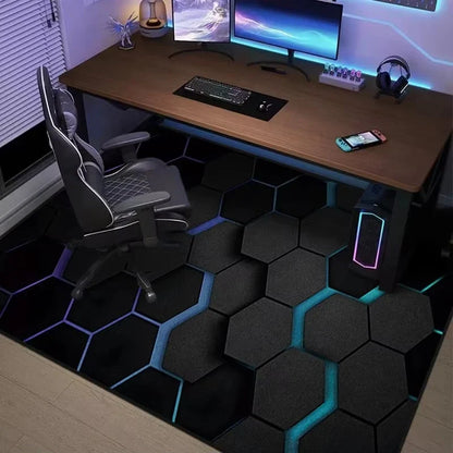 Area Rug for Gaming and Study Environments