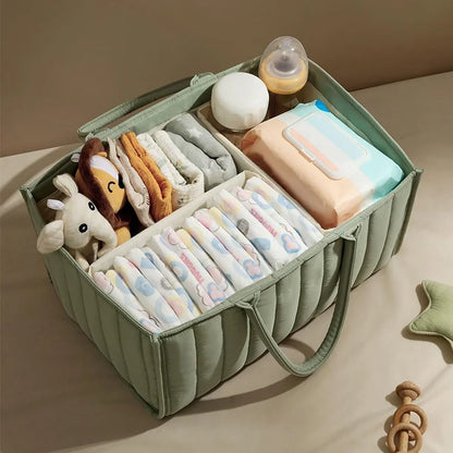 Nursing Essentials Organizer for Baby Nursery