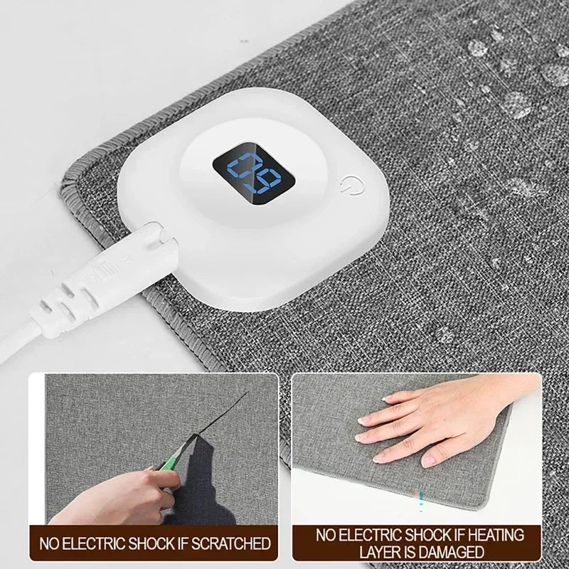 Comfortable and Warm Heated Mouse Pad for Enhanced Productivity