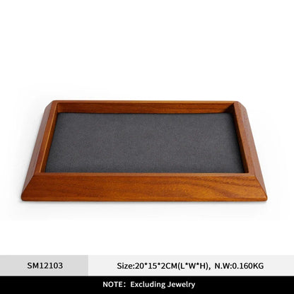 Elegant Wooden Tray for Bracelet Storage and Organization