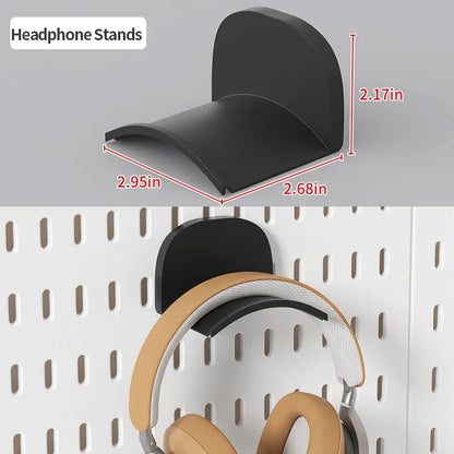 Vertical Pegboard Organizer for Desk Use