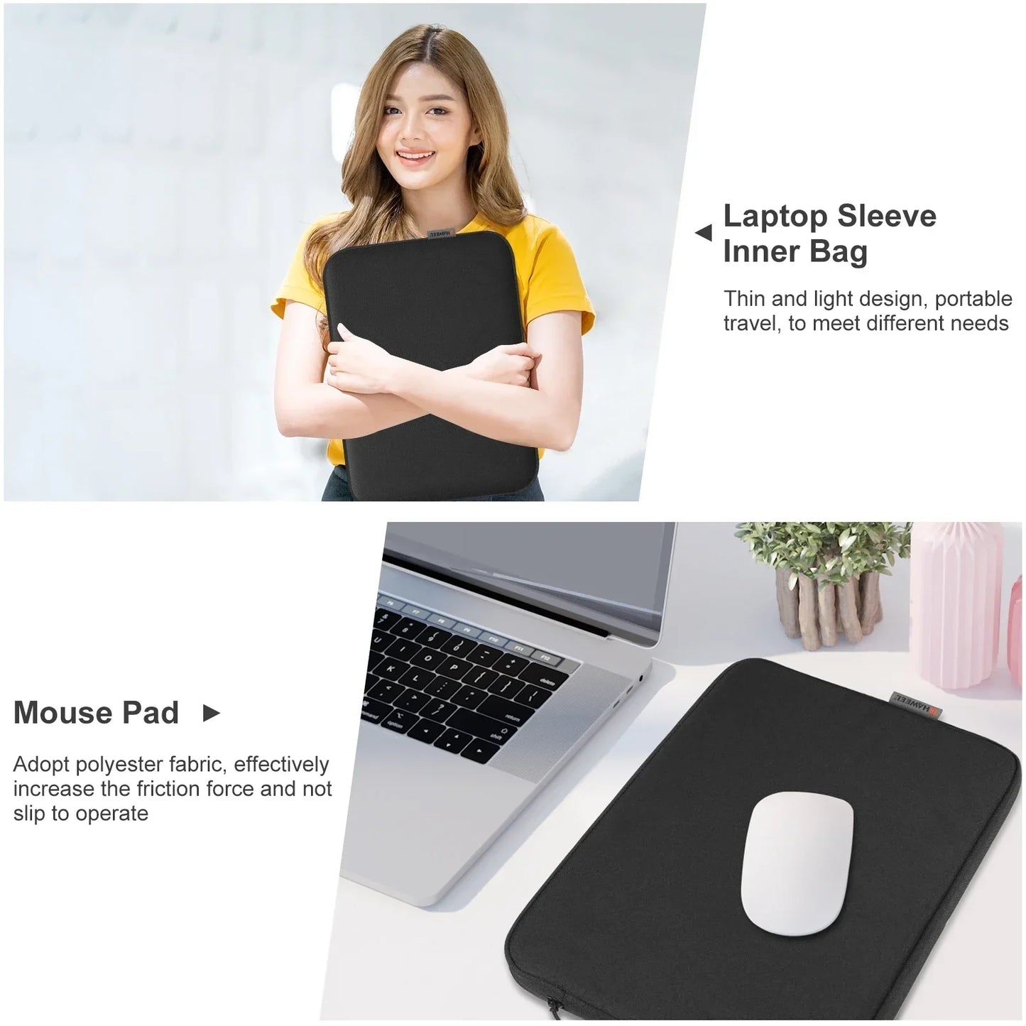 Impact-Resistant Laptop Carrying Case