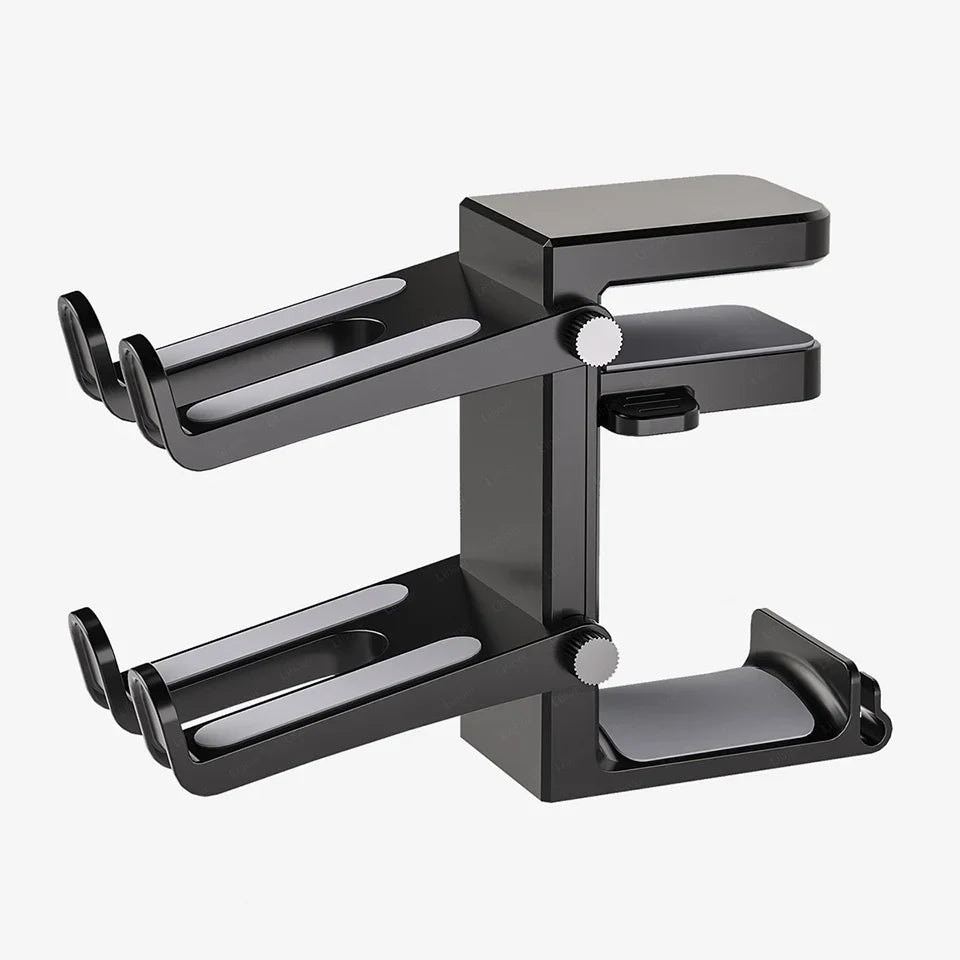 Headphone Stand with Dual Controller Holder