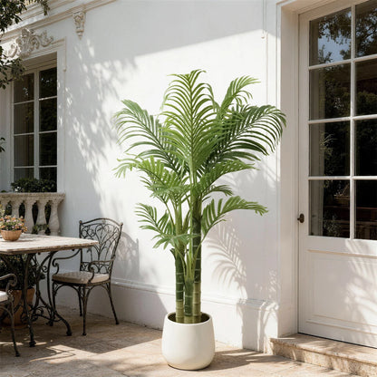 Decorative Areca Palm Plant - Faux Indoor Tree