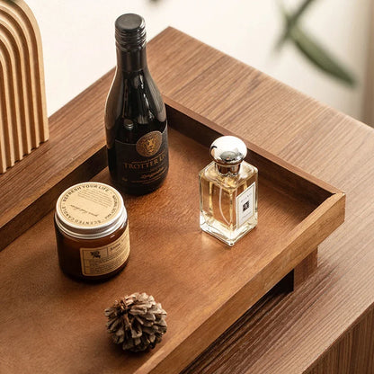Natural Wood Storage Tray for Essentials