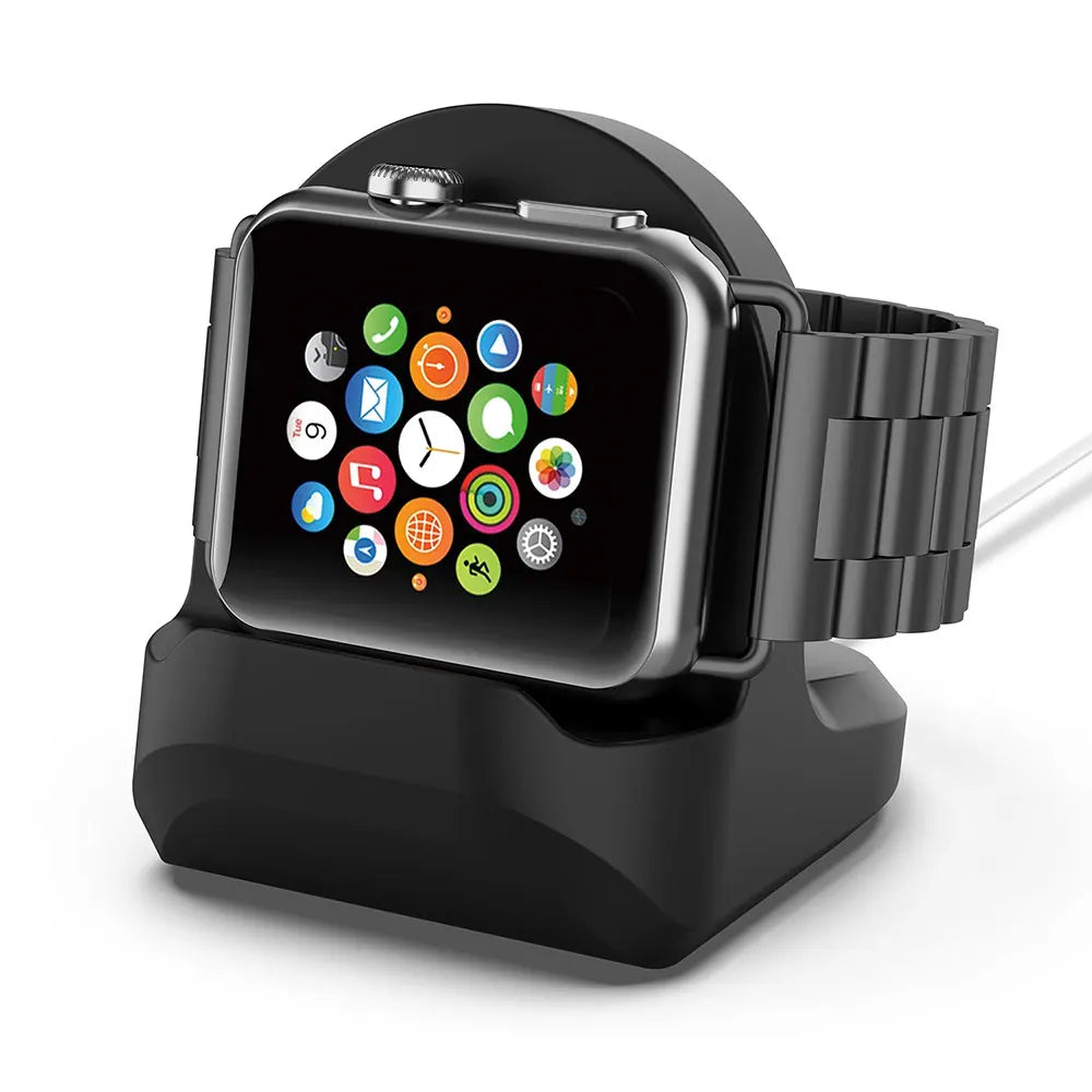 Silicone Stand Holder for Apple Watch Charging Dock