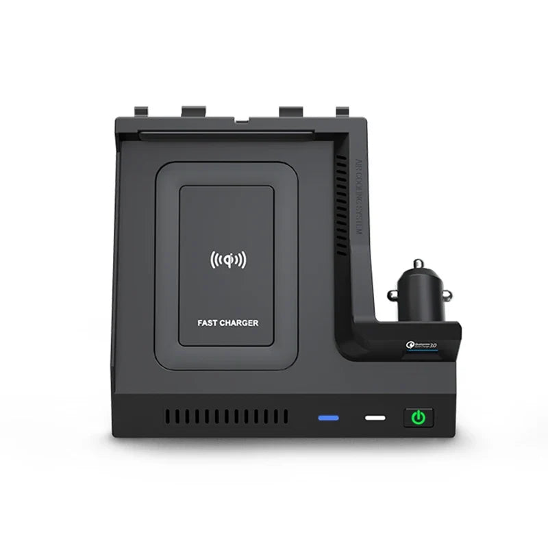 Vehicle Charging Station with USB Connectivity