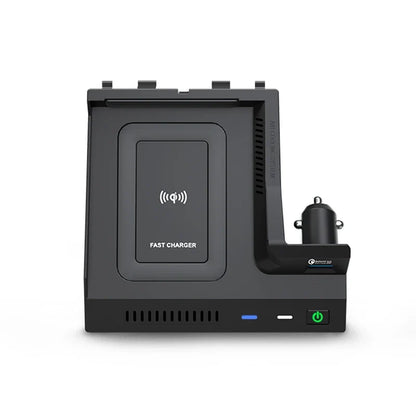 Vehicle Charging Station with USB Connectivity