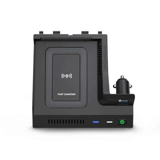 Vehicle Charging Station with USB Connectivity