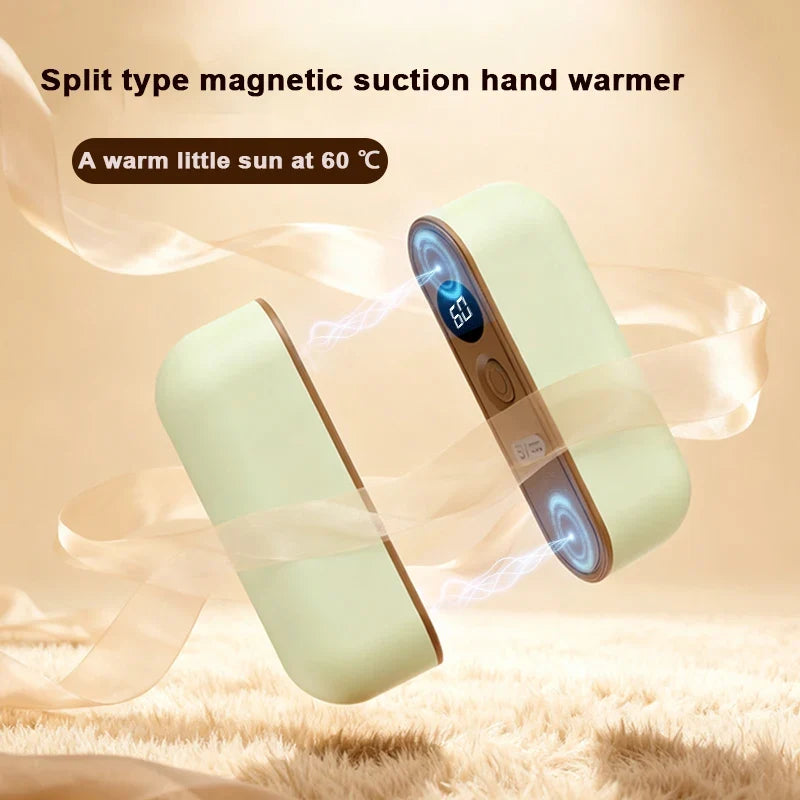 Split Design Dual Magnetic Hand Warmer
