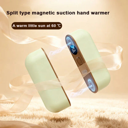 Split Design Dual Magnetic Hand Warmer