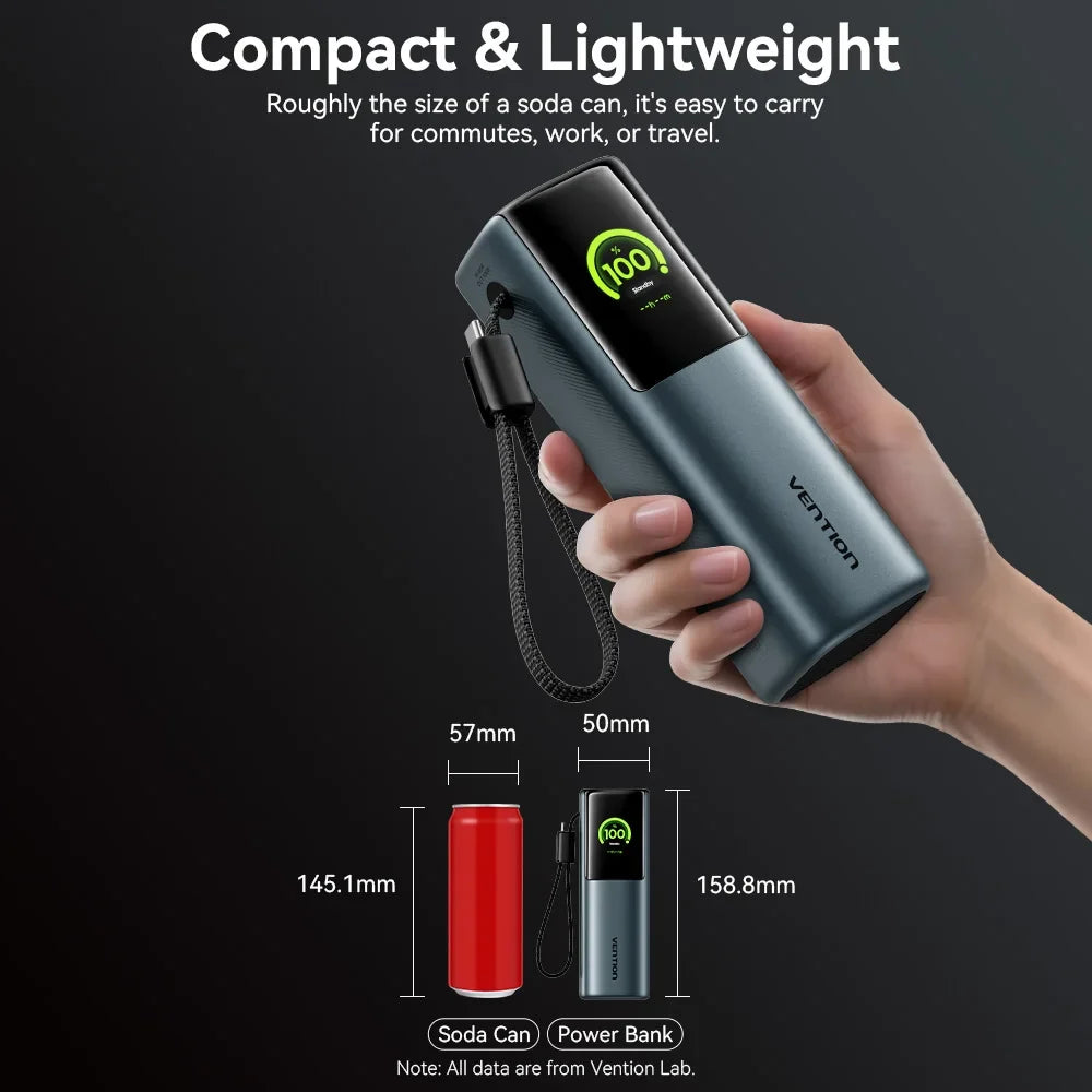 20000mAh Power Bank for Tablets and Smartphones - Portable Charger