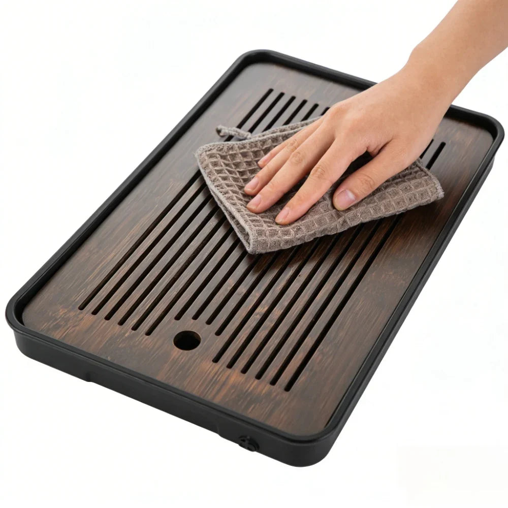 Removable Bamboo Serving Tray for Tea