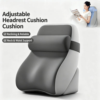 Extra Large Back Support Wedge Pillow with Ergonomic Design