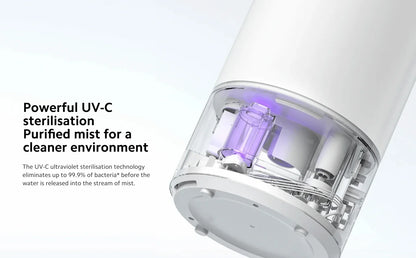 Smart Humidifier with Antibacterial Features