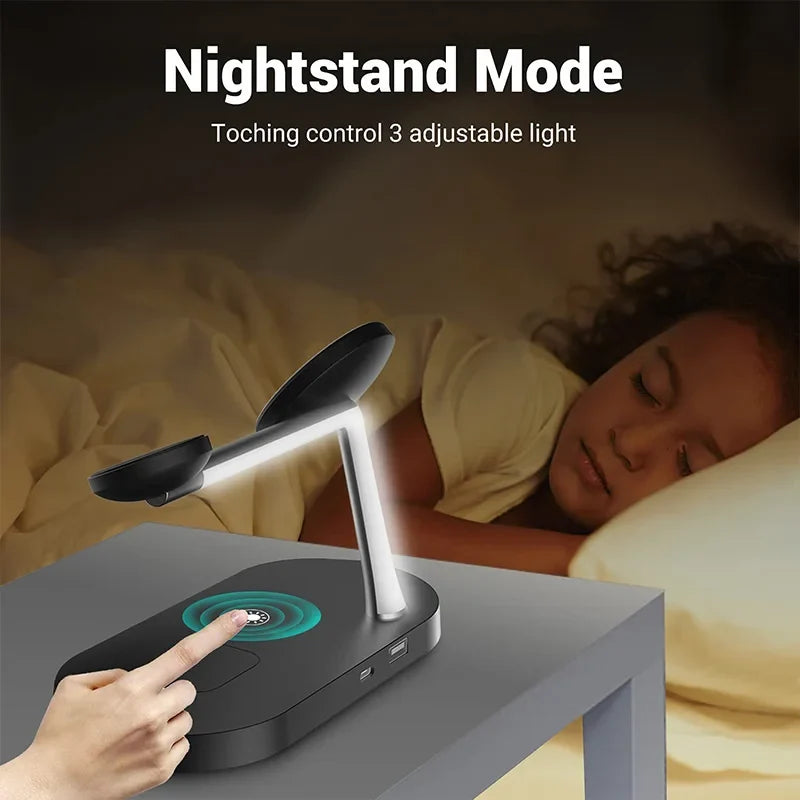 3-in-1 Magnetic Wireless Charger Station for Devices