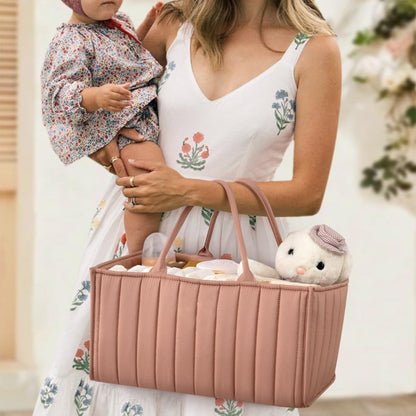 Nursing Essentials Organizer for Baby Nursery