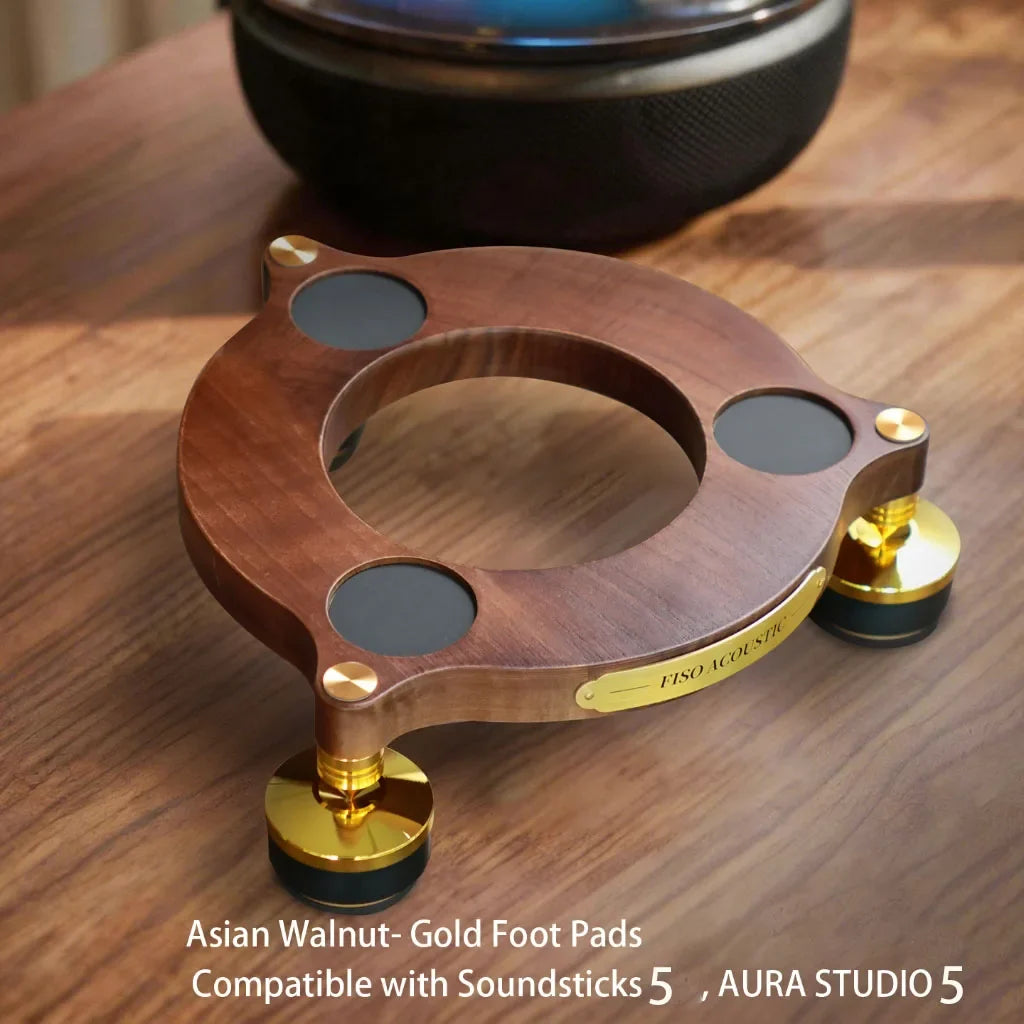 Wooden Speaker Stand for HiFi Audio Systems