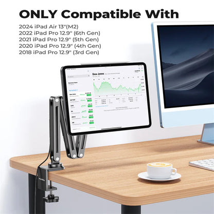 Magnetic Charging Stand and Desk Mount for iPad