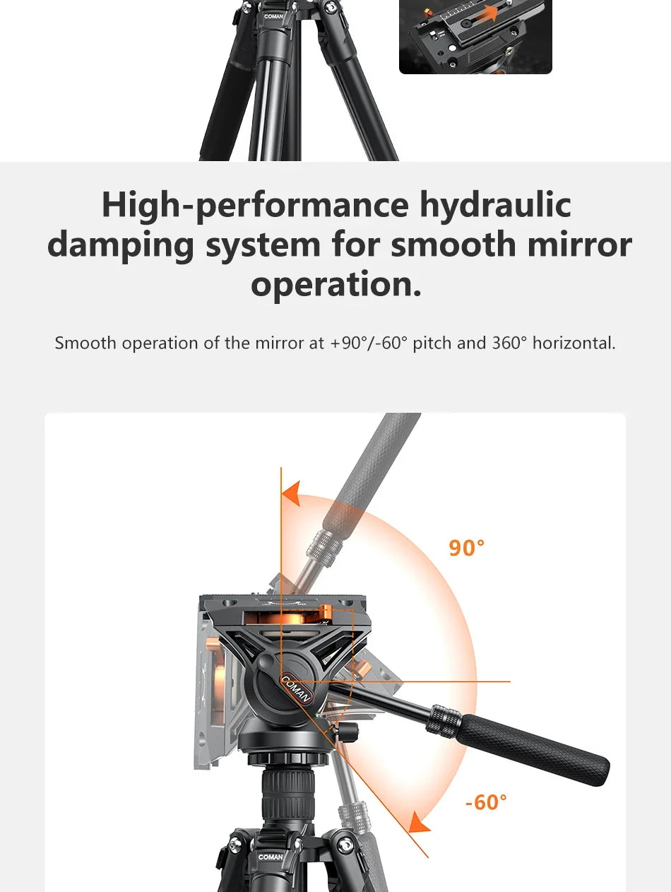 Scenic Photography Tripod for Travel Use