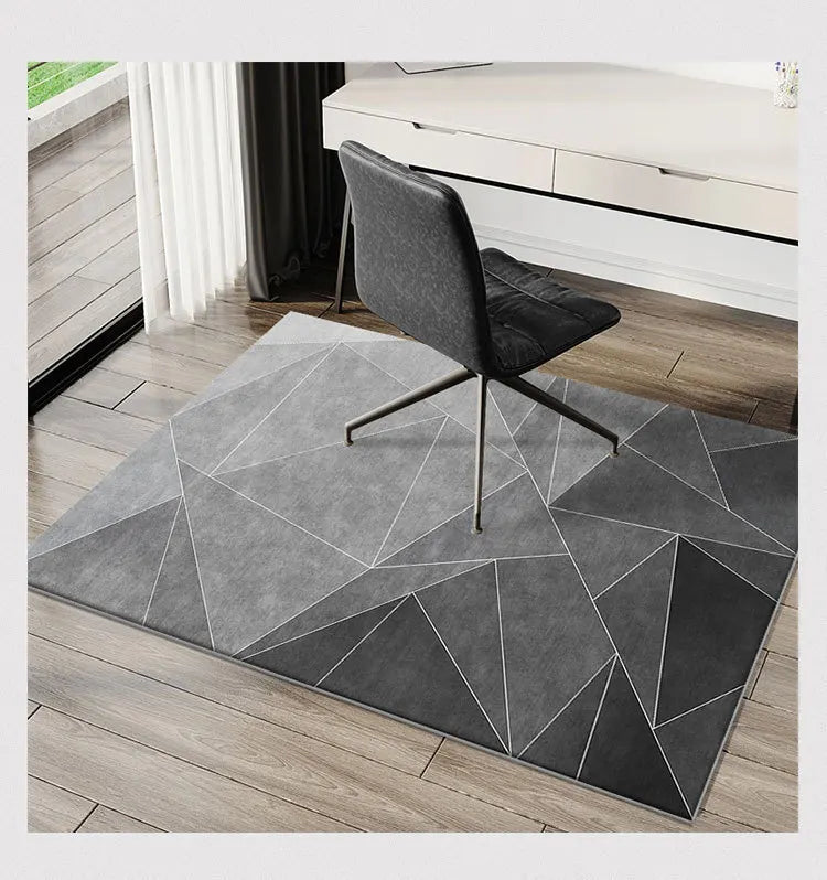 Contemporary Area Rug for Home Office or Study Room