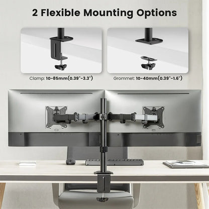 Dual Monitor Mounting Arm for Enhanced Workspace