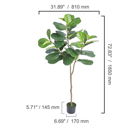 Olive Tree Decoration with Stable Base