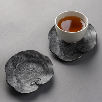 Basalt Coaster – Handcrafted Stone Drink Coaster
