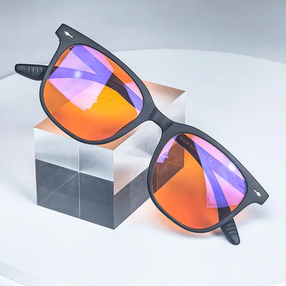 Gaming Glasses with Orange Lenses