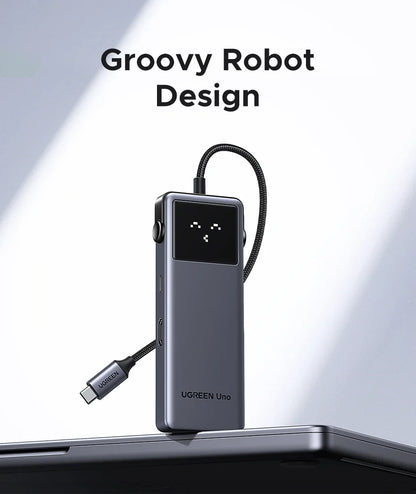 6-Port Docking Station with Multiple Connectivity Options