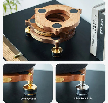 Wooden Speaker Stand for HiFi Audio Systems