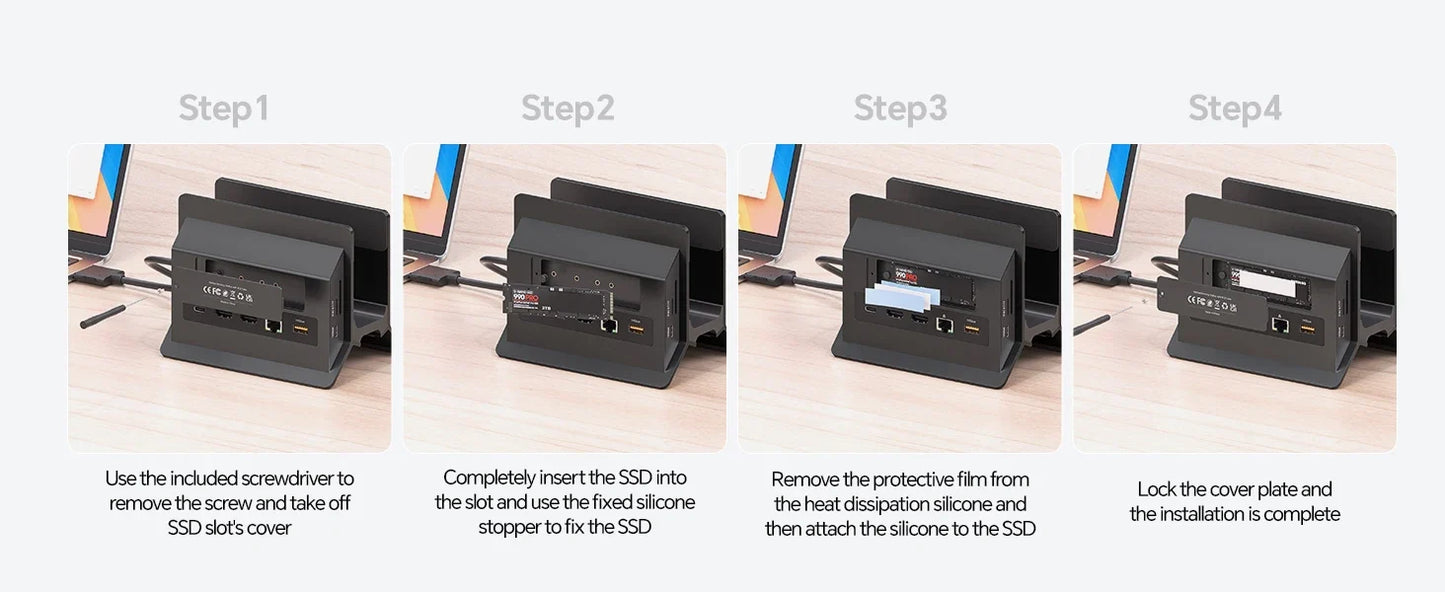 Multi-Device Charging Docking Station