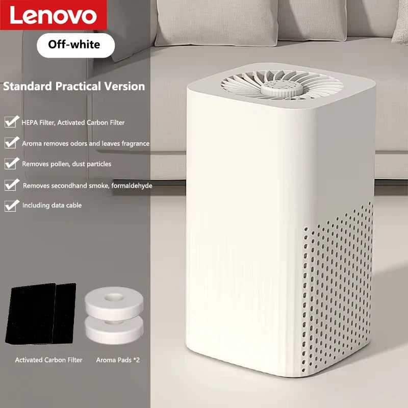 Compact HEPA Air Cleaner for Desktop Use