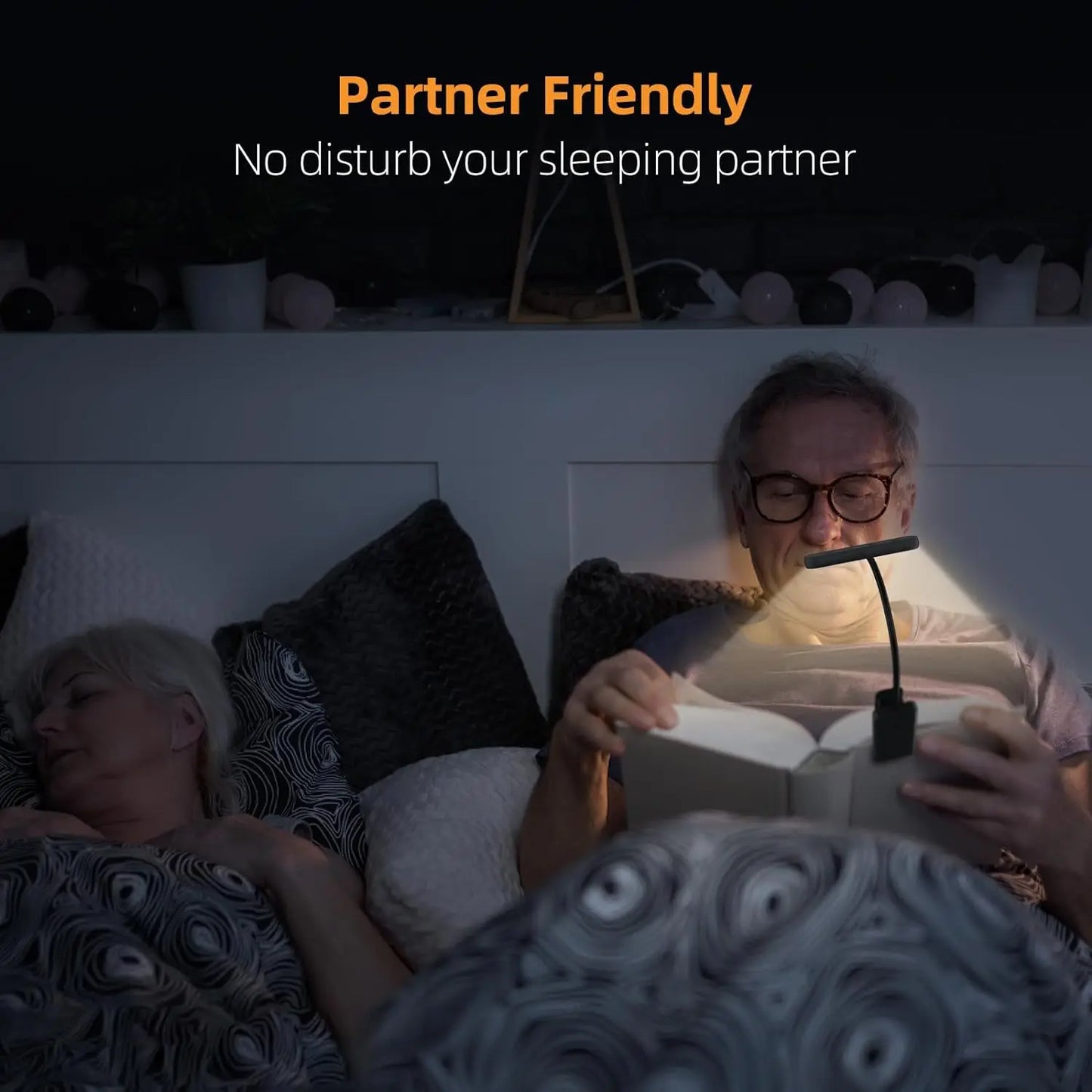 Clip-On LED Reading Lamp – Portable Light Source