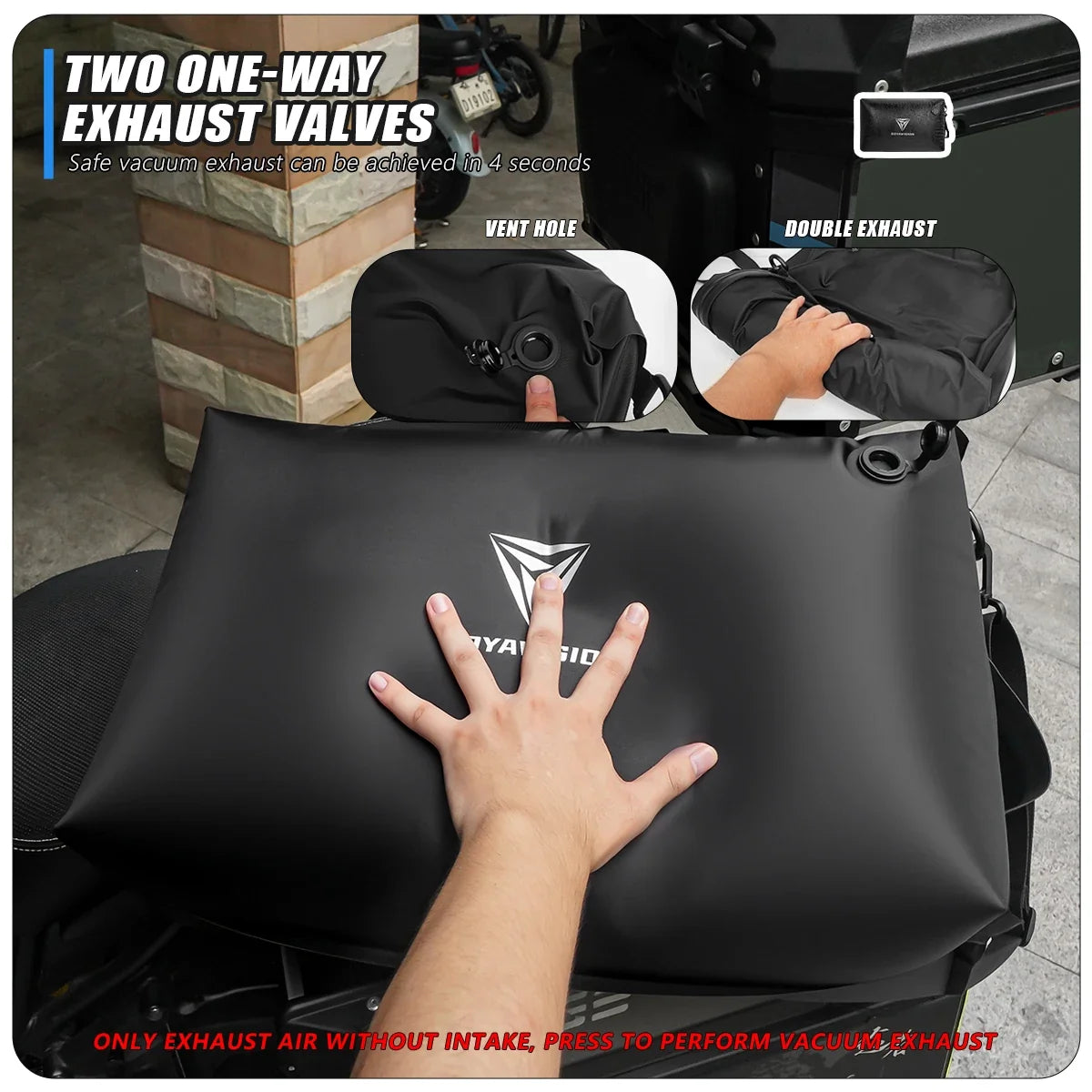 Travel Compression Storage Bags for Vacuum Sealing