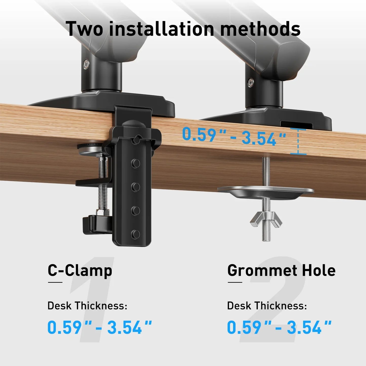Instant Monitor Mounting Solution