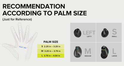 Vertical Ergonomic Mouse M618XSD - Comfort Design